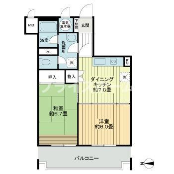 【間取り】 | ライオンズマンション博多
