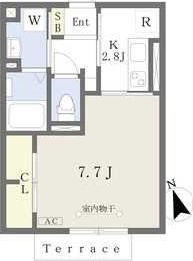 リュミエール桜木町　　刈谷市近郊の賃貸はクラスホーム刈谷店の間取り