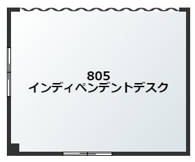 【間取り】 | 諏訪栄町レンタルオフィスA　(半個室)