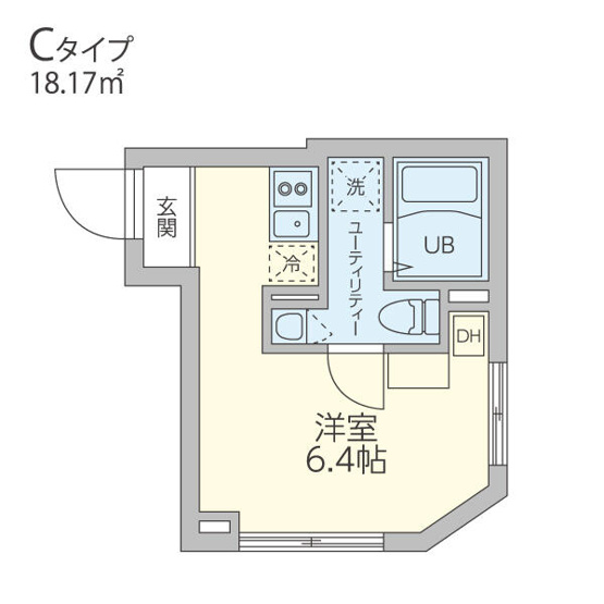 【間取り】 | レジデンス平和島
