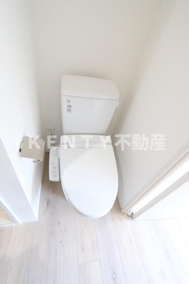 【トイレ】 | レジデンス平和島 | ゆったりとした空間のトイレです