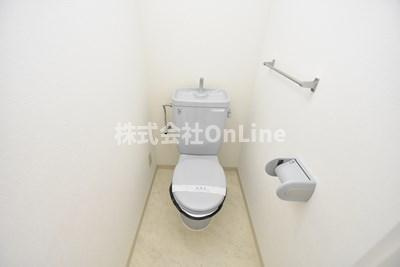 八尾市西山本町１丁目の賃貸マンションのトイレ