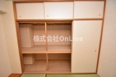 八尾市西山本町１丁目の賃貸マンションの収納