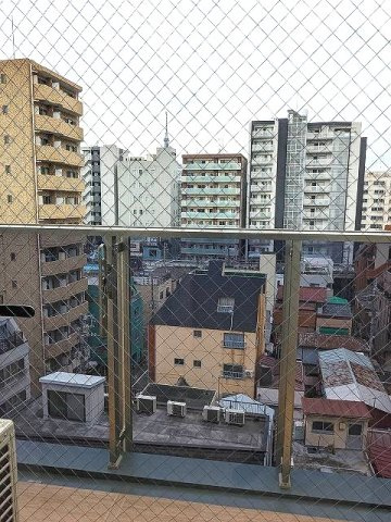 ワンルーフレジデンス新御徒町のバルコニー|8F上階からはスカイツリー見えます