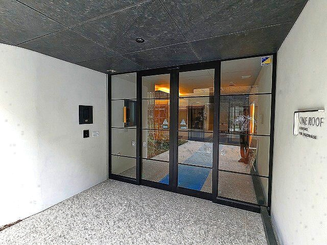 ワンルーフレジデンス新御徒町の設備|タッチキーのTVモニター付きオートロックセキュリティ