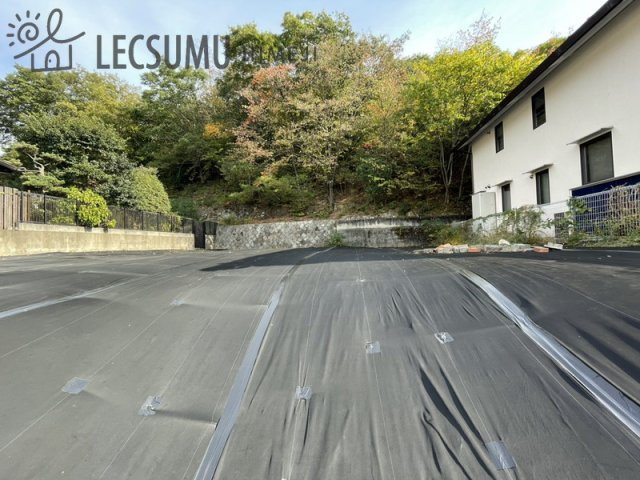 姫路市井ノ口／売土地の前面道路含む現地写真