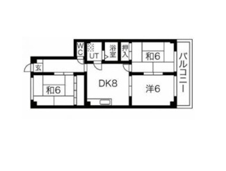 【間取り】 | 岐阜県大垣市東町2丁目一棟マンション