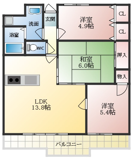 【間取り】 | ハウス謙吉