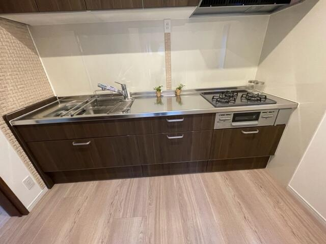 宇都宮市富士見が丘４丁目　２ＬＤＫ　中古住宅のキッチン