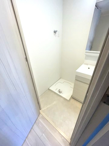S-RESIDENCE難波大国町Deuxの洗面所
