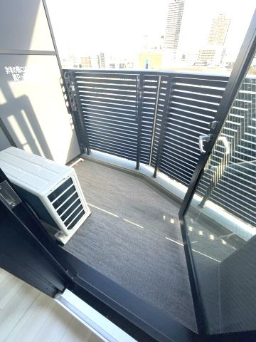 S-RESIDENCE難波大国町Deuxのバルコニー