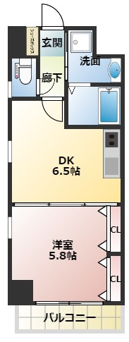 ビエラ江戸堀の間取り