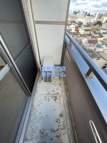 ドリームコート岸里のバルコニー|落ち着いた時間を過ごせるバルコニーです