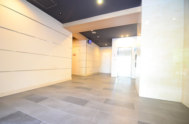 ラシーヌ宿院のロビー|清潔なロビーです