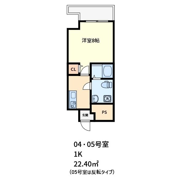 ラシーヌ宿院の間取り