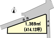 稲吉南1丁目F貸地の画像