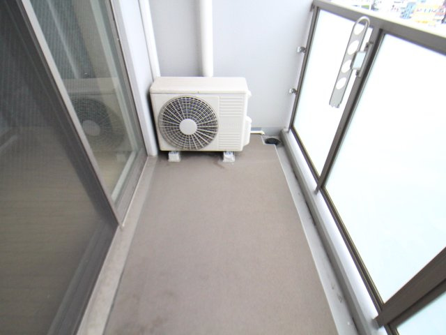 イリス長居公園のバルコニー