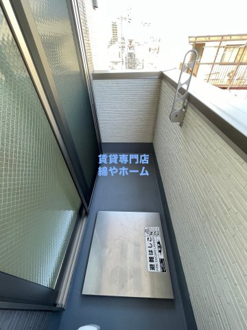 フジパレス我孫子前駅西のバルコニー|陽当たり良好なバルコニーです