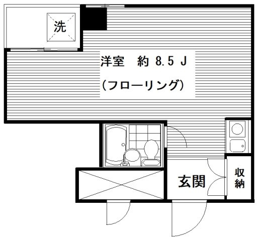 【間取り】 | ベルバン赤坂