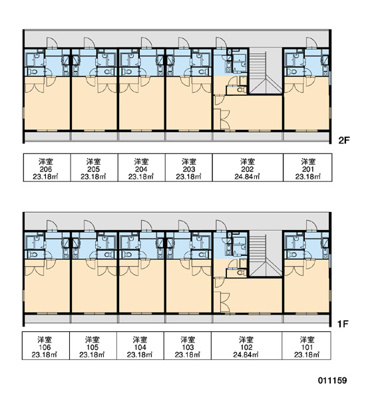 【区画図】 | レオパレスラッフィナート | 画像3