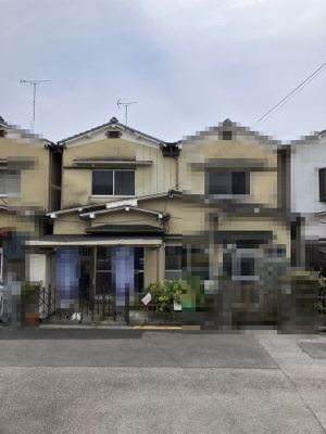 【外観】 | 大津市下阪本1丁目6-7　売土地 | 対象物件は左側戸建