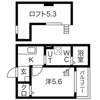 【間取り】 | シティリバー南十一番