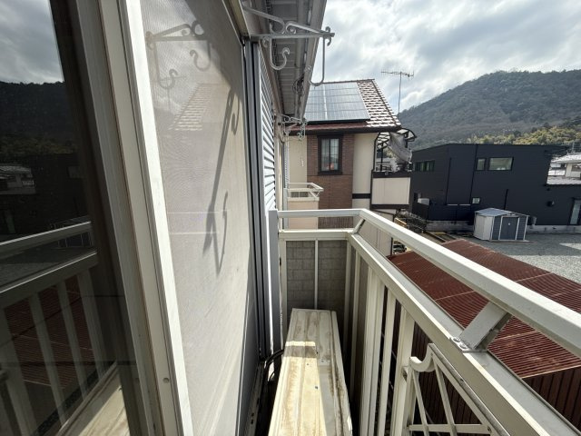 ドリームハウス岡本のバルコニー