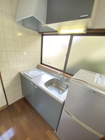 ハイツ山村のキッチン|使いやすいキッチンです。