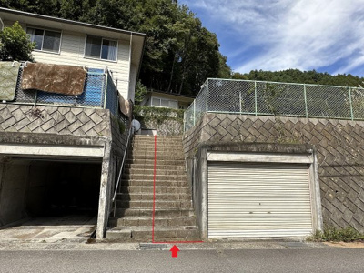 【外観】 | 下諏訪町東町上 売地② | 外観＋階段