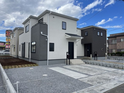 【外観】 | リーブルガーデン．S　鴻巣下忍　 | ２号棟現地外観（2023年10月10日）撮影