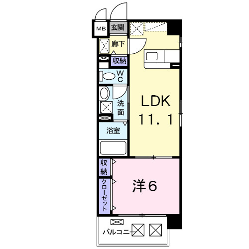 【間取り】 | カルフール | 間取図