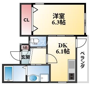 【間取り】 | ピアザ千里園