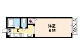 【間取り】 | サンライズ奥谷A