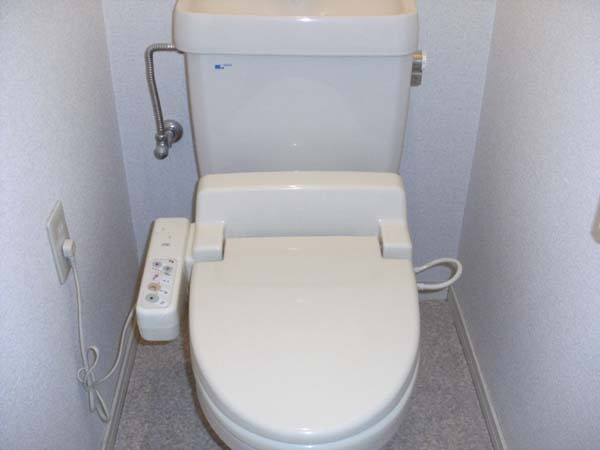 岸和田市吉井町２丁目のハイツのトイレ|シンプルで使いやすいトイレです