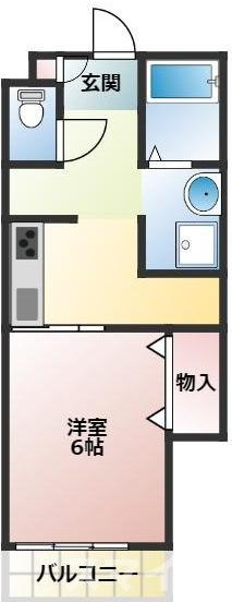 【間取り】 | ニューラブリーハイツ