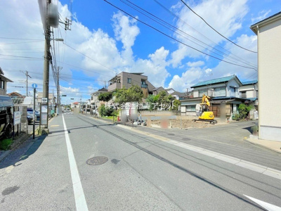 【前面道路含む現地写真】 | 葛飾区西水元2丁目新築分譲住宅