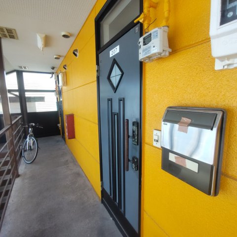 ノーザンベルグ５２のバルコニー