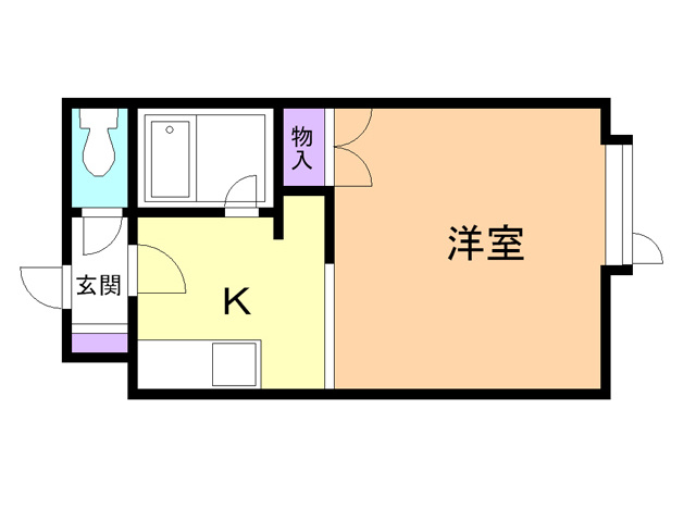 ノーザンベルグ５２の間取り