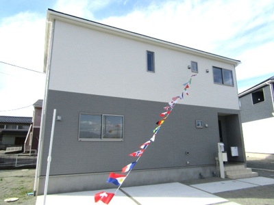 【外観】 | クレイドルガーデン甲府市堀之内第1　2号棟 | 物件の外観です