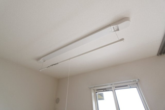 【その他】 | アークＢ棟 | 室内物干があります