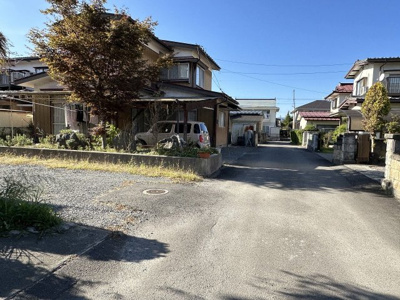 【外観】 | 諏訪市四賀 中古住宅⑦ | 外観＋接道