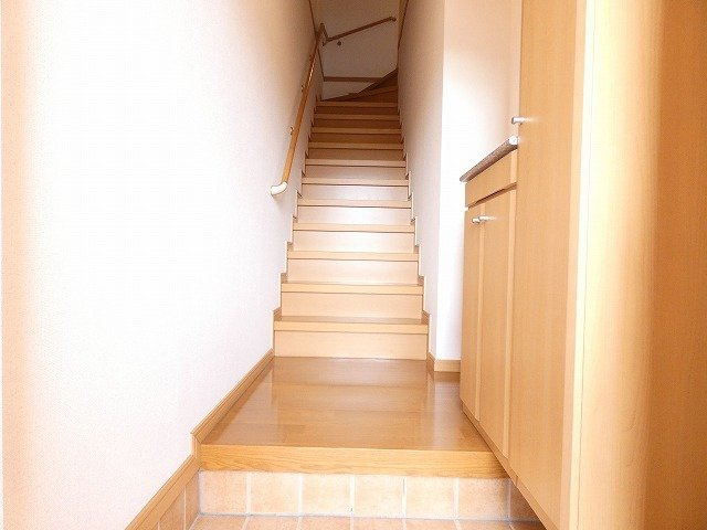 サンライト若松　Ⅱの玄関|落ち着いた玄関です