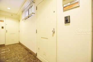【その他共用部分】 | 皆様をお迎えする、お部屋の玄関ドア。開けやすさや開放角度、ドアノブの操作しやすさや鍵の形状などを、現地で一度ご確認ください。～即日のご見学可能～　お問合せはお気軽にどうぞ。