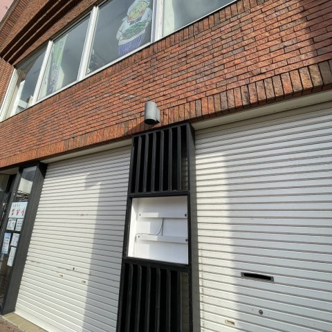 ニューヨークテラスビルのバルコニー