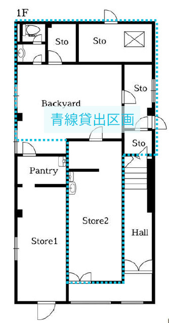 ニューヨークテラスビルの間取り
