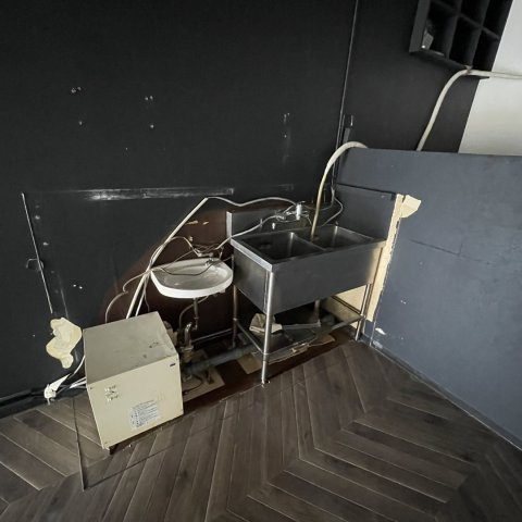 ニューヨークテラスビルのキッチン