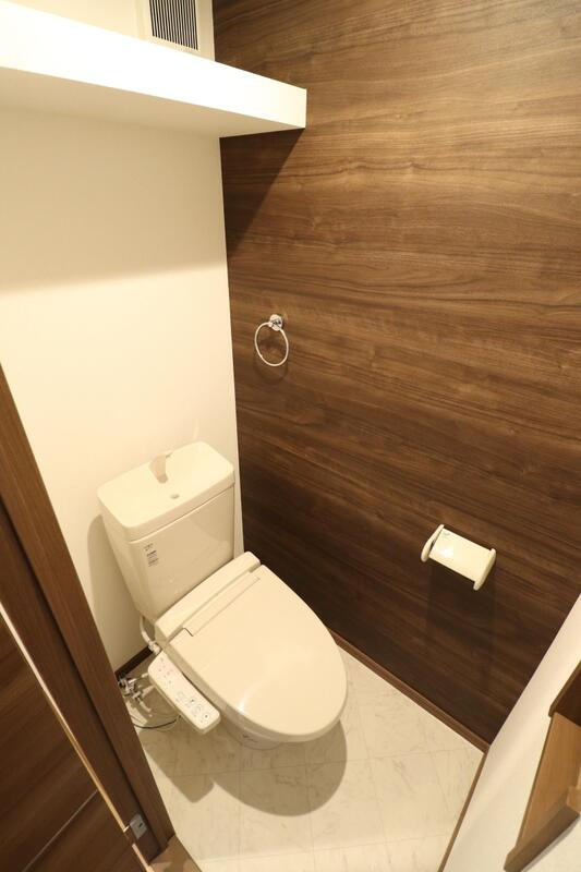 ポラリス美野島7のトイレ|清潔感のあるトイレです。