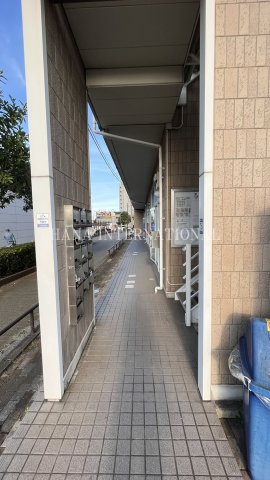 上北台のエントランス