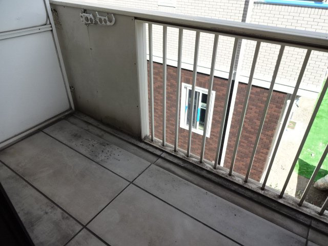 アリエンデ加茂のバルコニー