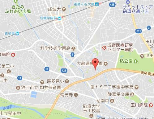 コラットⅡの地図